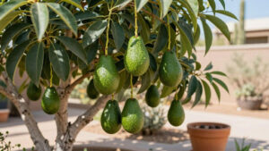 Growing avocados in Arizona using containers at home